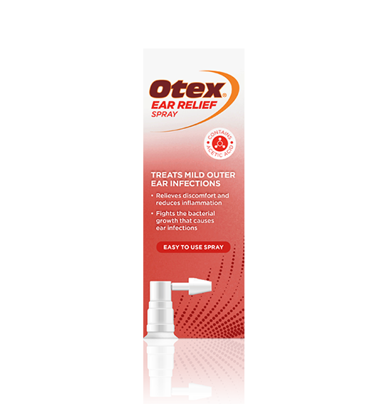 Otex Ear Relief Spray pack